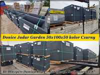 Nowoczesne betonowe DONICE ogrodowe Jadar Garden 50x100 donica KURIER