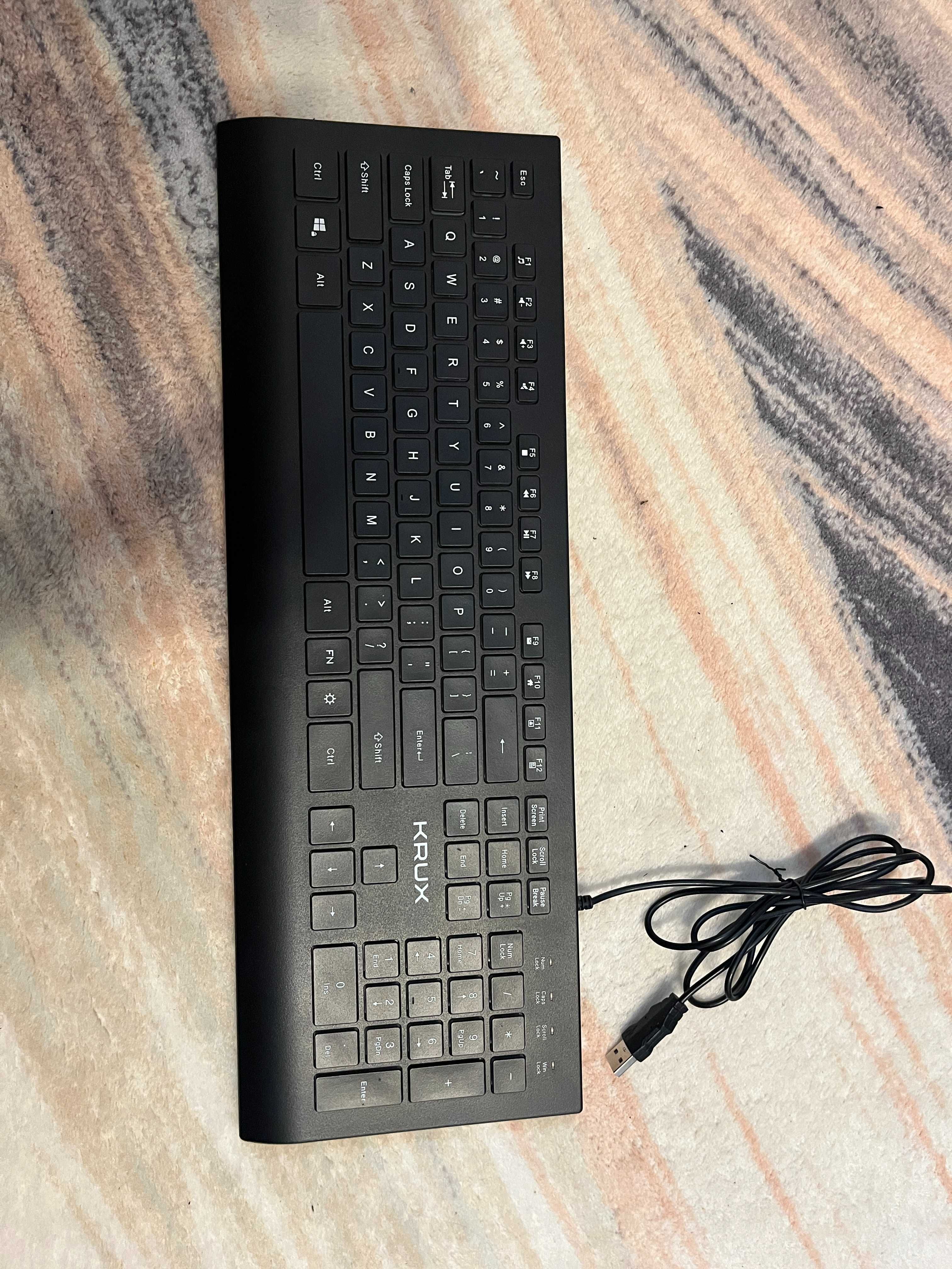 Krux keyboard ergo line low profile keys