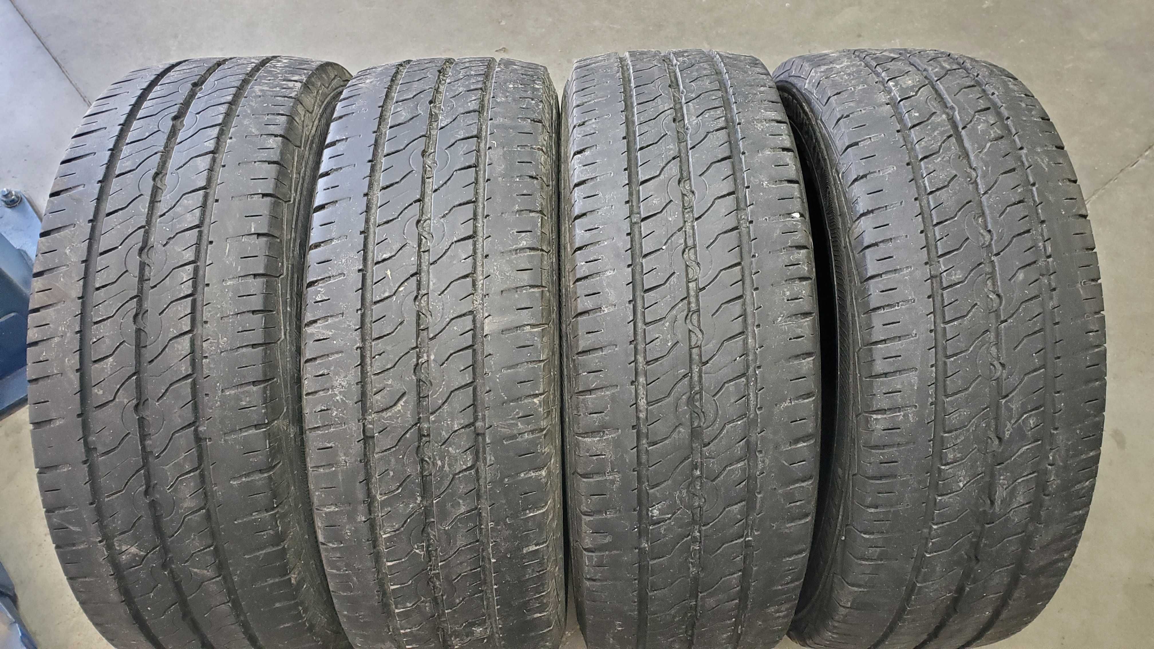 Opony Semperit  225/65r16c master 18r 225/65/16 7mm 4 szt ładne