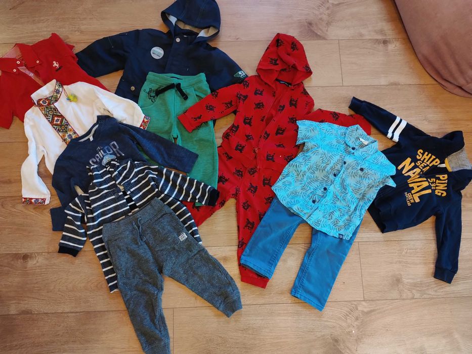 Лот одягу для хлопчика 1-2рочки