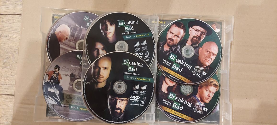 Breaking Bad Complete, DVD, English