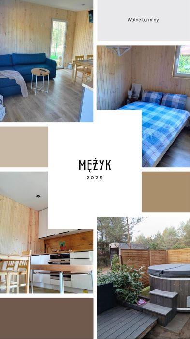 Domek w lesie balia ,jezioro ,ryby. Mężyk
