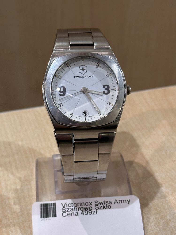 Zegarek Victorinox Swiss Army 100m Szafirowe Szkło / Komis Krzysiek