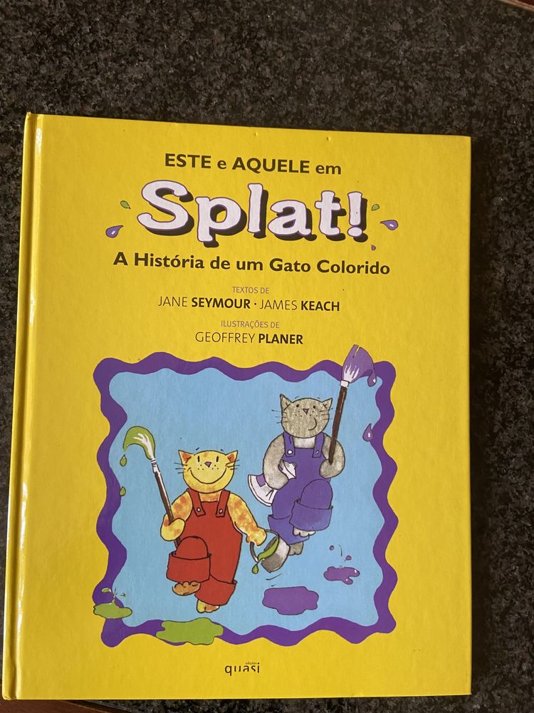 Historia de um gato colorido