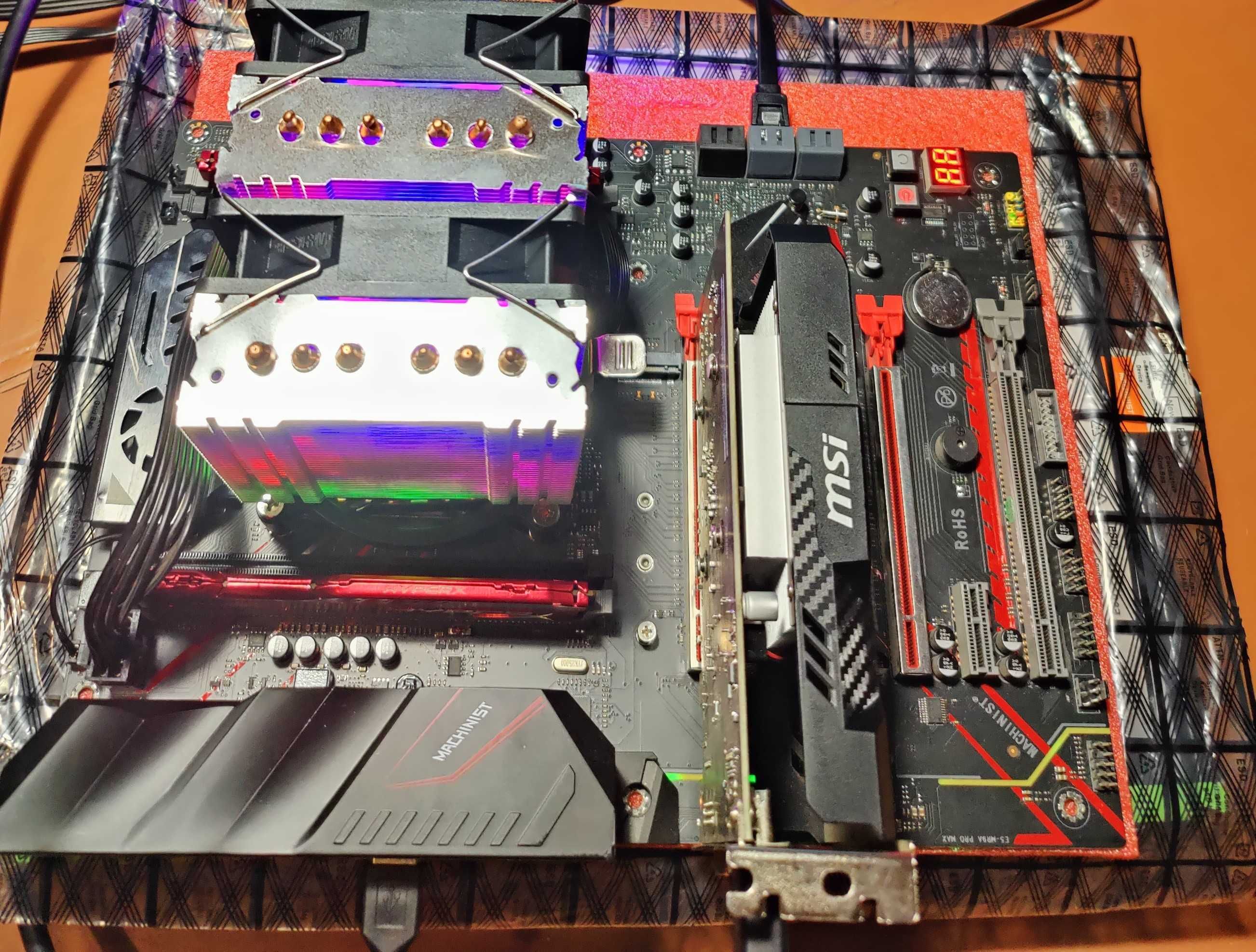 Игровой комплект Xeon e5 2680 v4 MACHINIST MR9A PRO MAX 16gb ddr4кулер