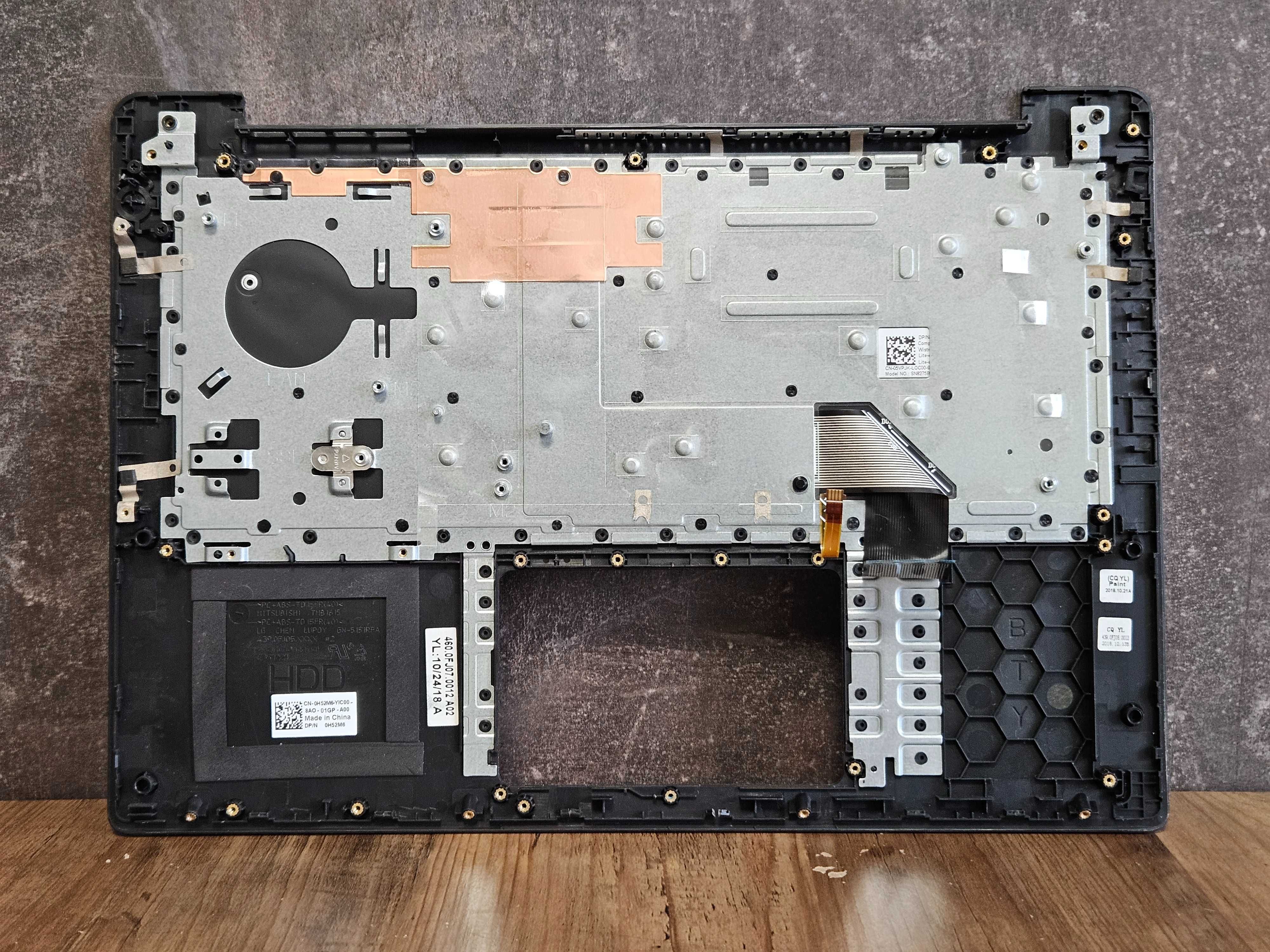 Клавіатура топкейс підсвітка Dell Vostro 14 5481 0H52M6 05VPJK 0PTXV1