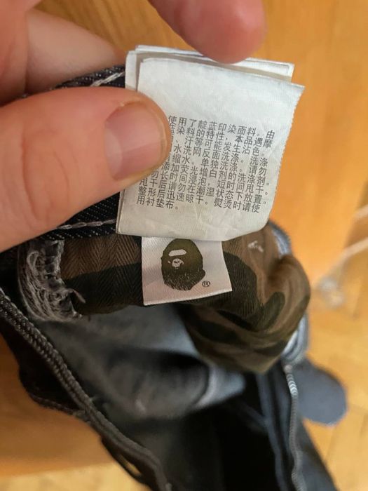 Шорти джинсові BAPE A Bathing Ape розмір S-M