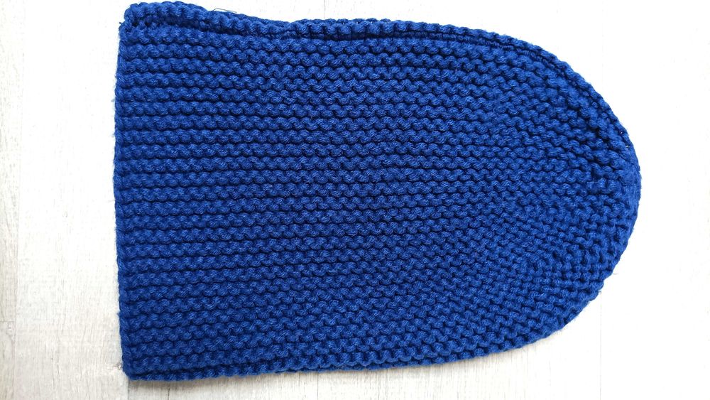 Czapka zimowa kobaltowa