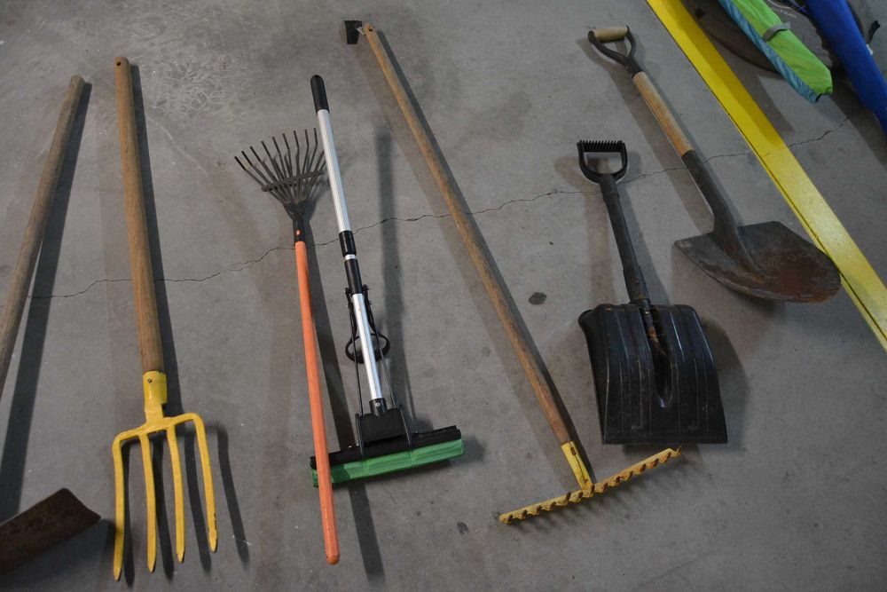 Conjunto de ferramentas de jardim