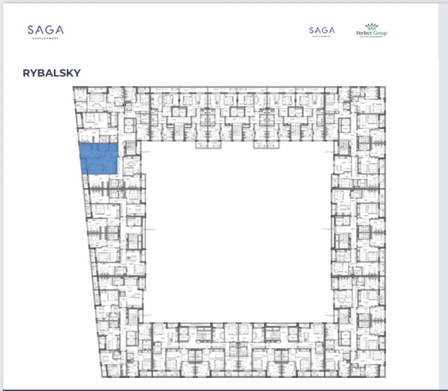 ЖК Рибальський (Rybalsky) 77м2