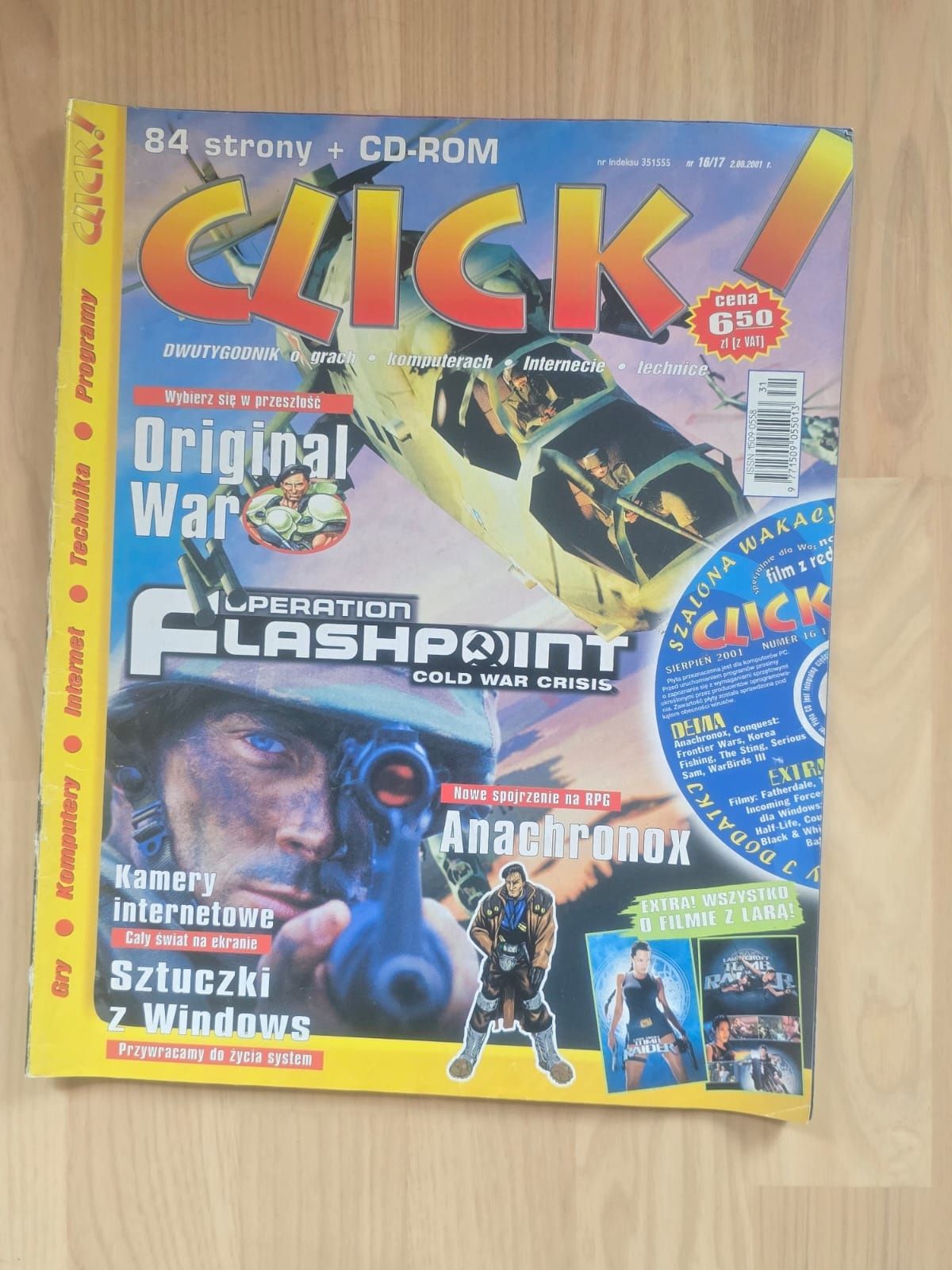 Click magazyn komputerowy z lat 2001,2002,2004