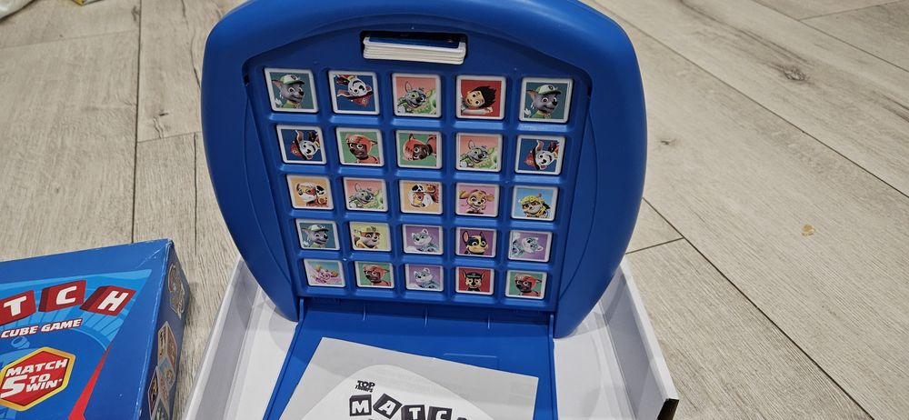 Zestaw Gra Psi Patrol Match "The Crazy Cube Game" + Puzzle