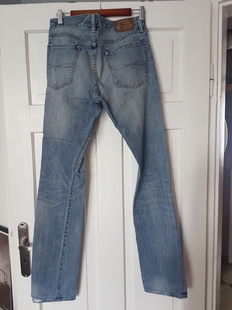 Spodnie jeansy męskie Polo Ralph Lauren Varick slim straight 31/34