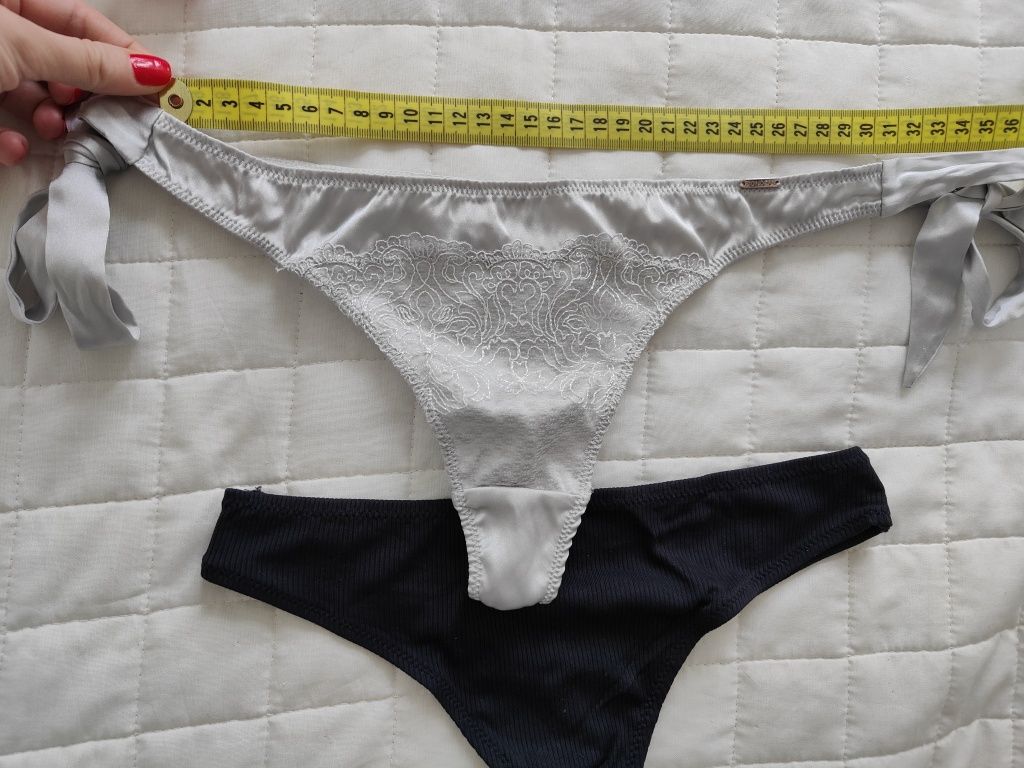 Stringi 3pary Reserved mix r. XS/S, 1x jedwab