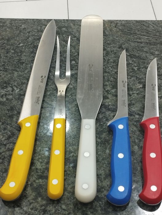 Conjunto de facas profissionais ivo solo