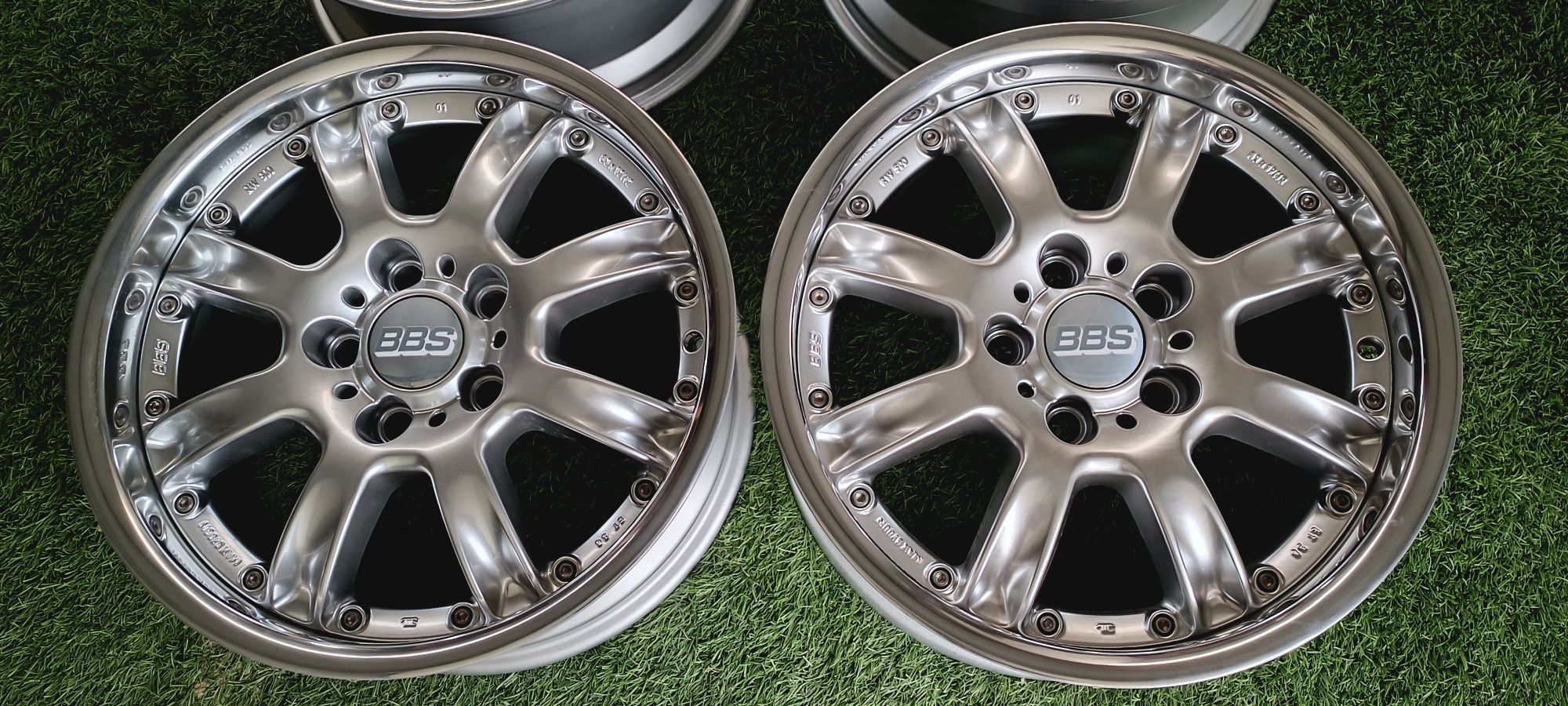 Jantes 17 bbs RW 500 Bipartidas originais para bmw completamente novas