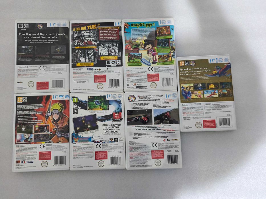 Jogos Nintendo Wii Mario Kart Legend Of Zelda Just Dance Sports Naruto