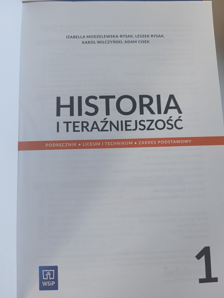 Podręcznik dla liceum i technikum Historia i teraźniejszość