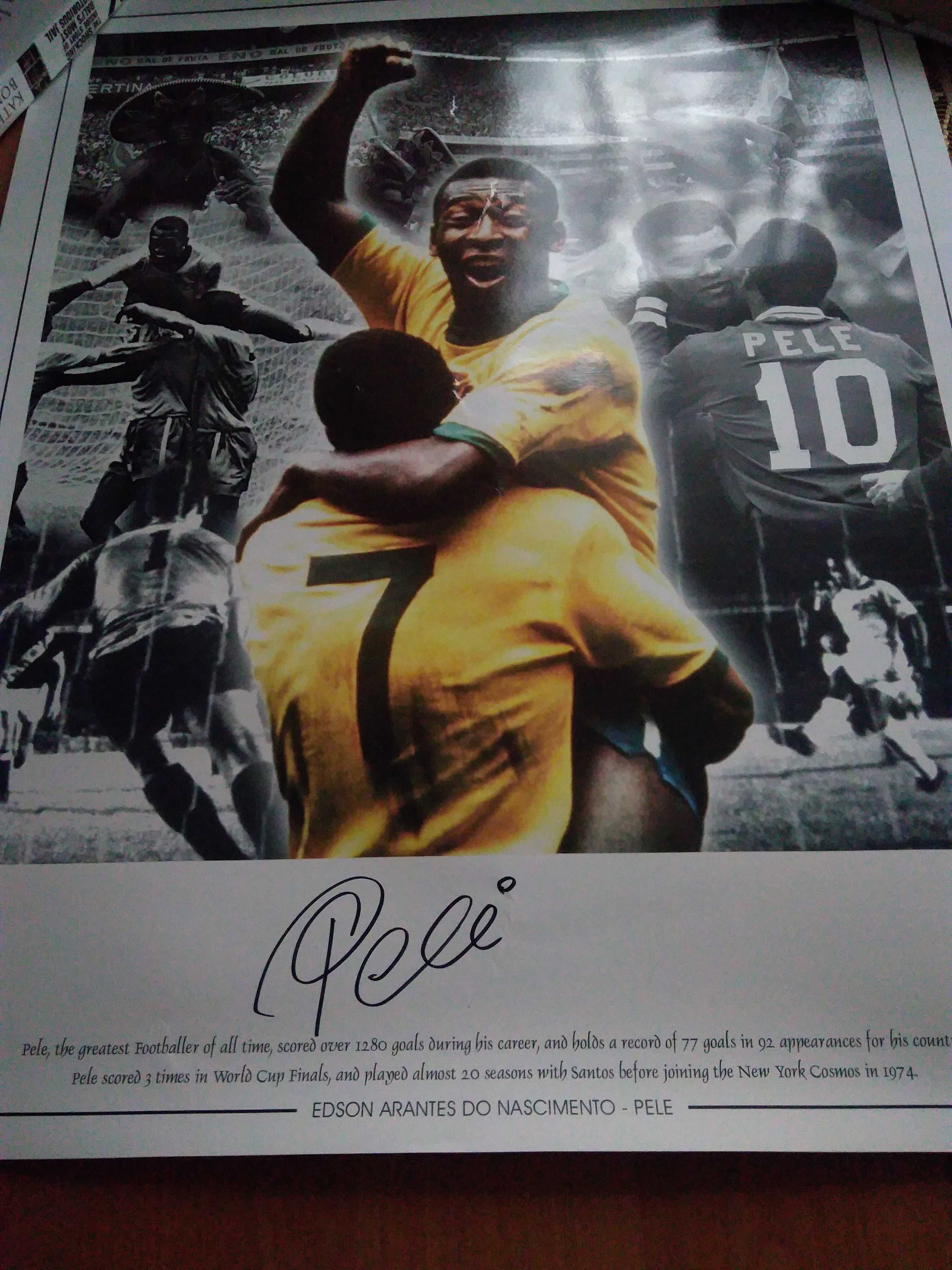 Piłka Nożna Pele autograf podpis COA dowód Brazylia unikat okazja !!!