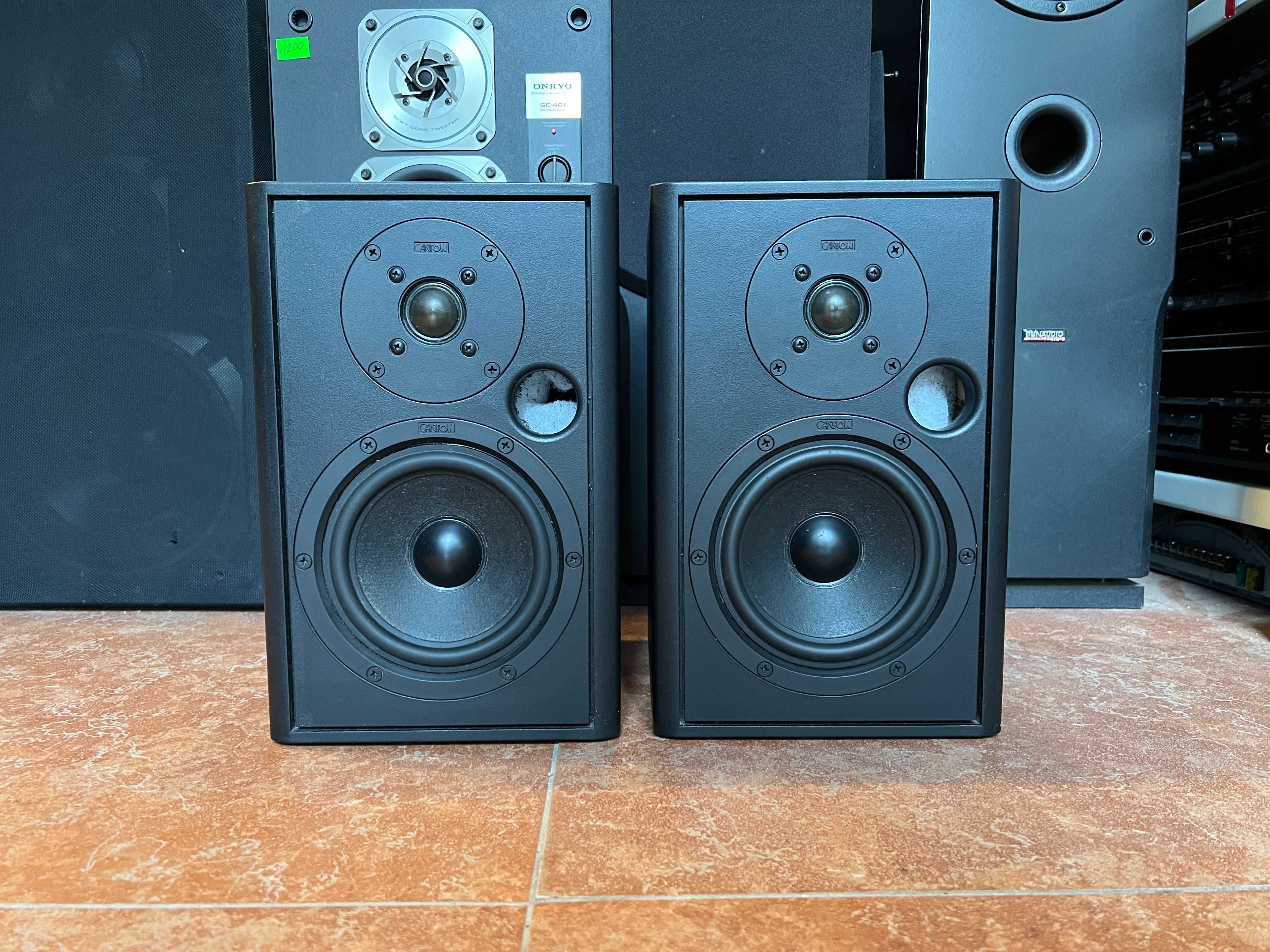 Kolumny podstawkowe Canton Fonum 251 DC monitory, Audio Room