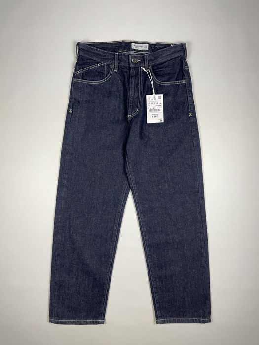 Джинси Pull&Bear Loose Fit (W 30) темно-сині широкі чоловічі на осінь