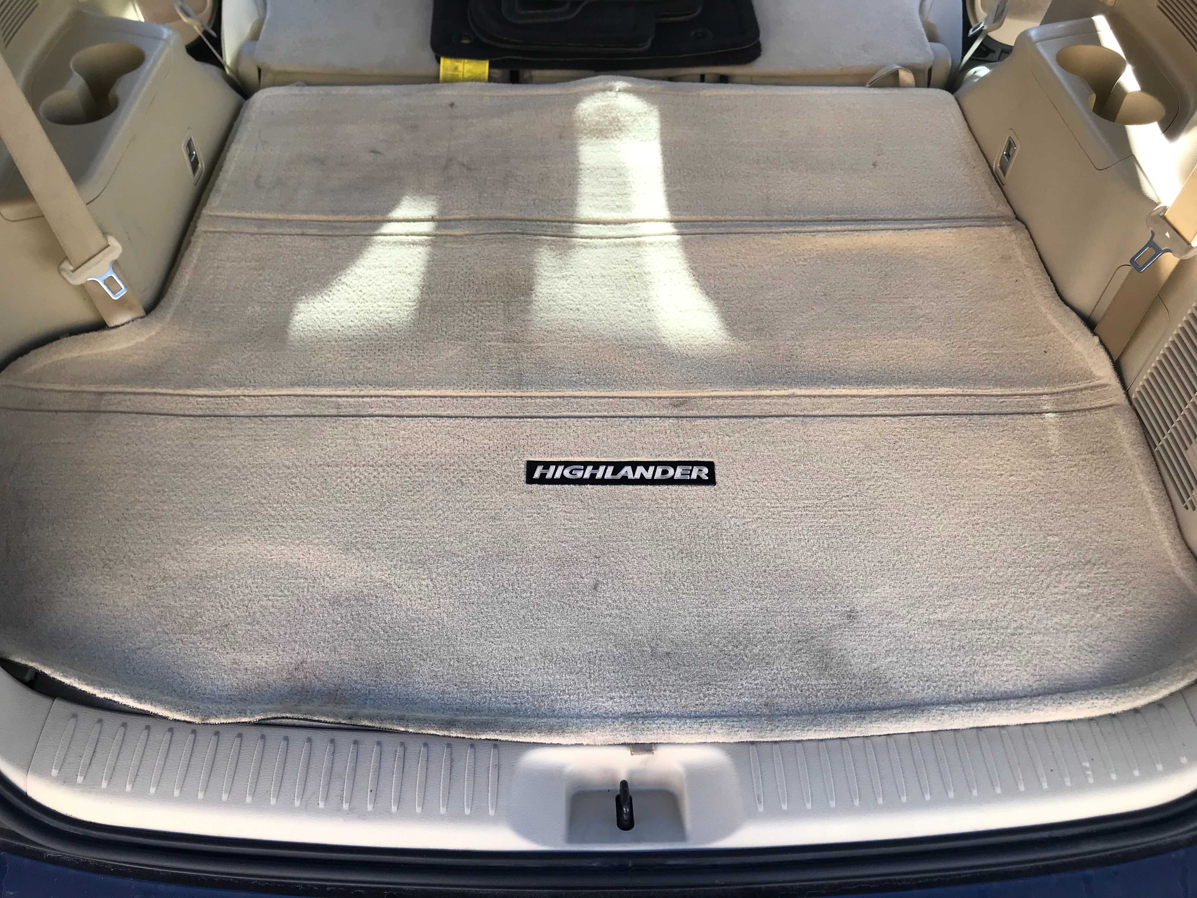 Коврики в салон ковёр в багажник Toyota Highlander 2014-2019