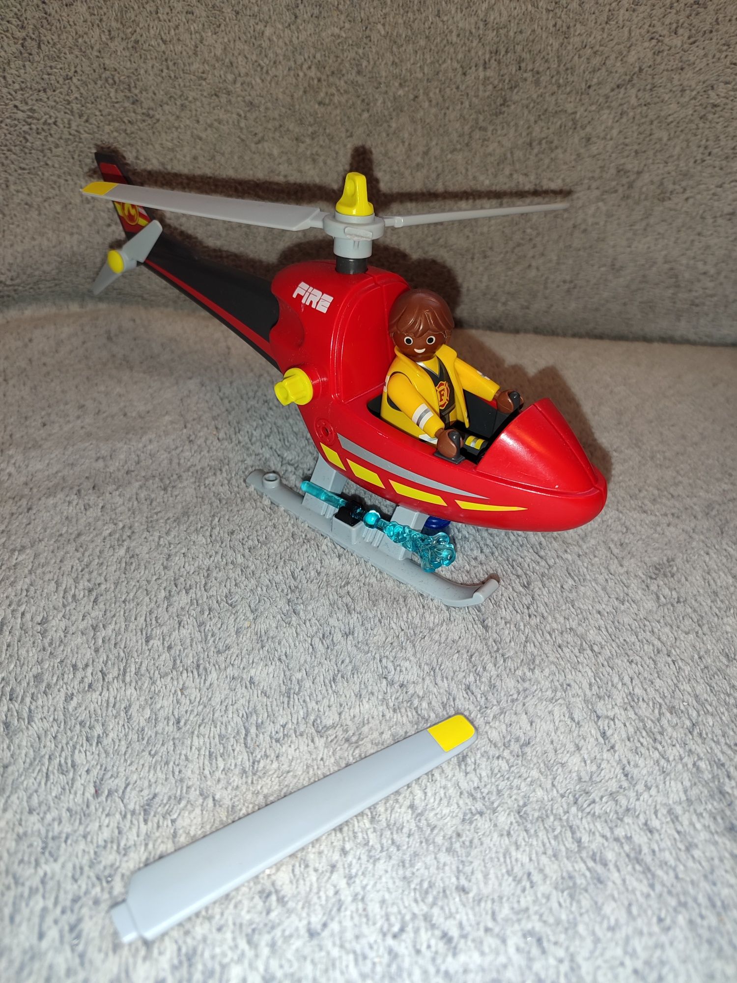 Playmobil helikopter strażacki