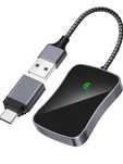 Bezprzewodowy adapter Smanu Carplay, klucz Bluetooth Carplay z USB i
