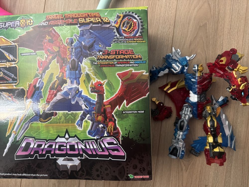 Робот-трансформер Super10 Dragonius  27 см