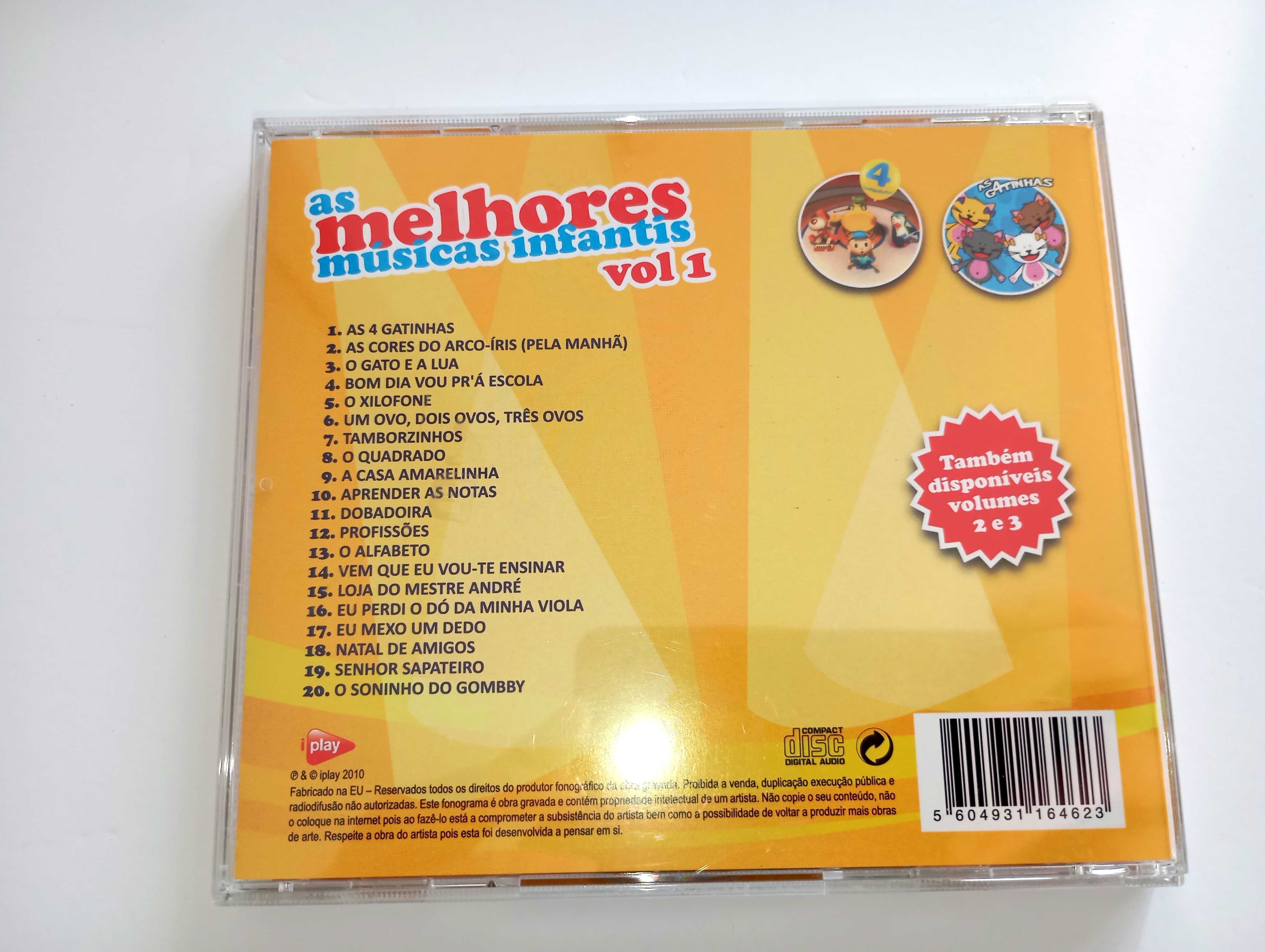 Cd Original - AS Melhores Músicas Infantis - Vol 1