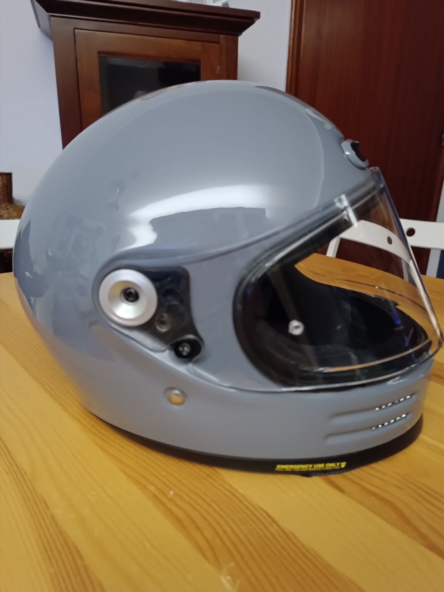 Capacete Shoei Glamster Grey - Tamanho M