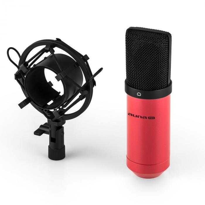 Mikrofon pojemnościowy Auna MIC-900RD