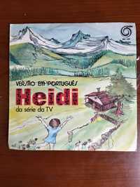 Antigo disco de vinil Heidi - 1976