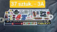 Mega zestaw miksu nalepek 37 sztuki.