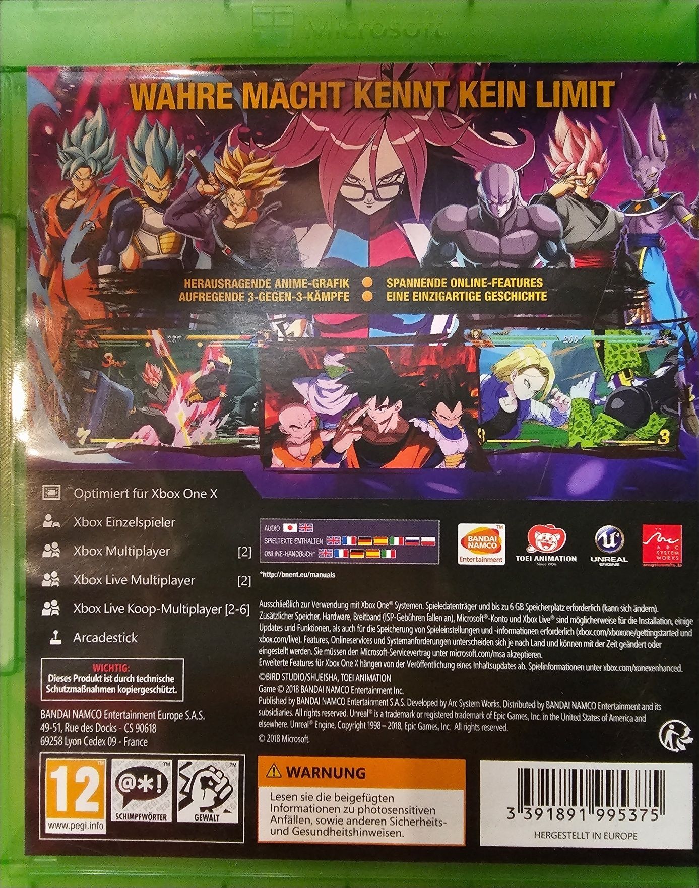 Gra Dragon Ball FighterZ Xbox One / Xbox series X