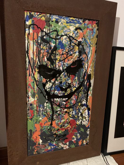 Quadro pintura  joker