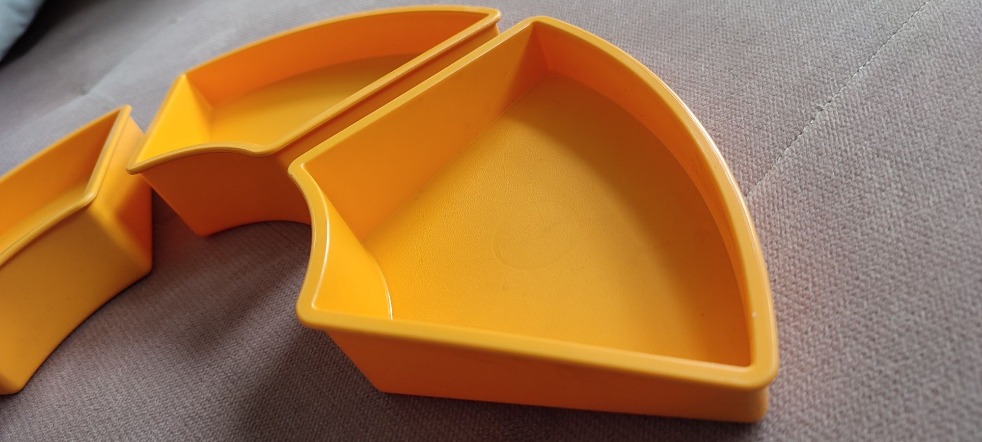 Wkłady tacki do bufet z kolekcji Tupperware 3 sztuki - NOWE