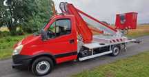 Iveco daily zwyżka podnośnik koszowy Multitel Mt202 DS 20M cmc isoli