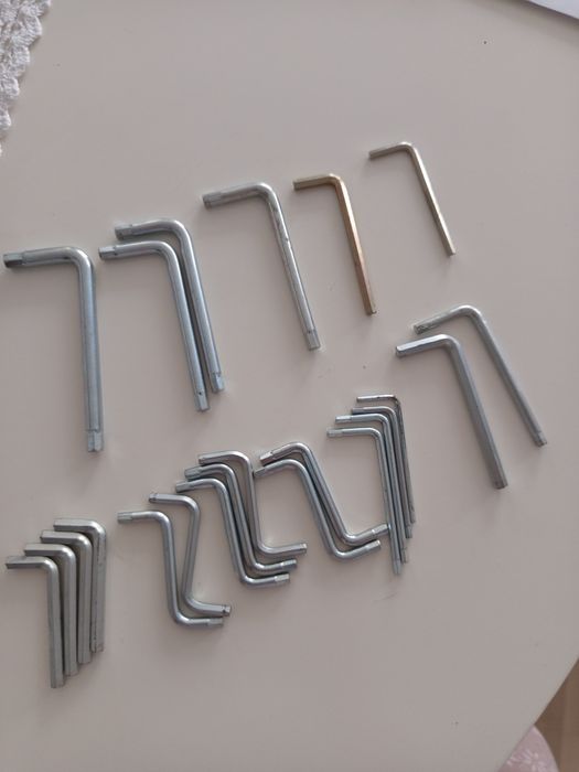 Klucze imbusowe sześciokątne