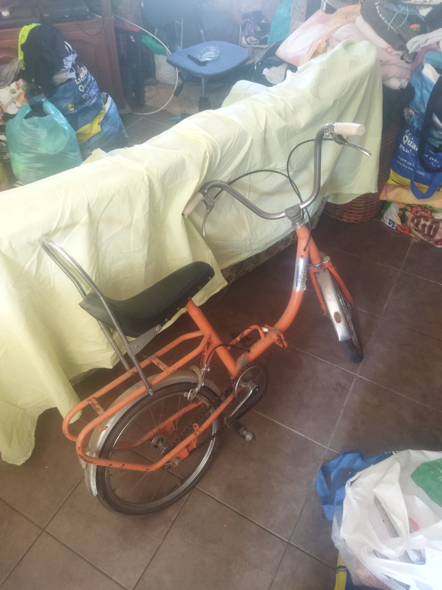 Bicicleta dobrável infantil