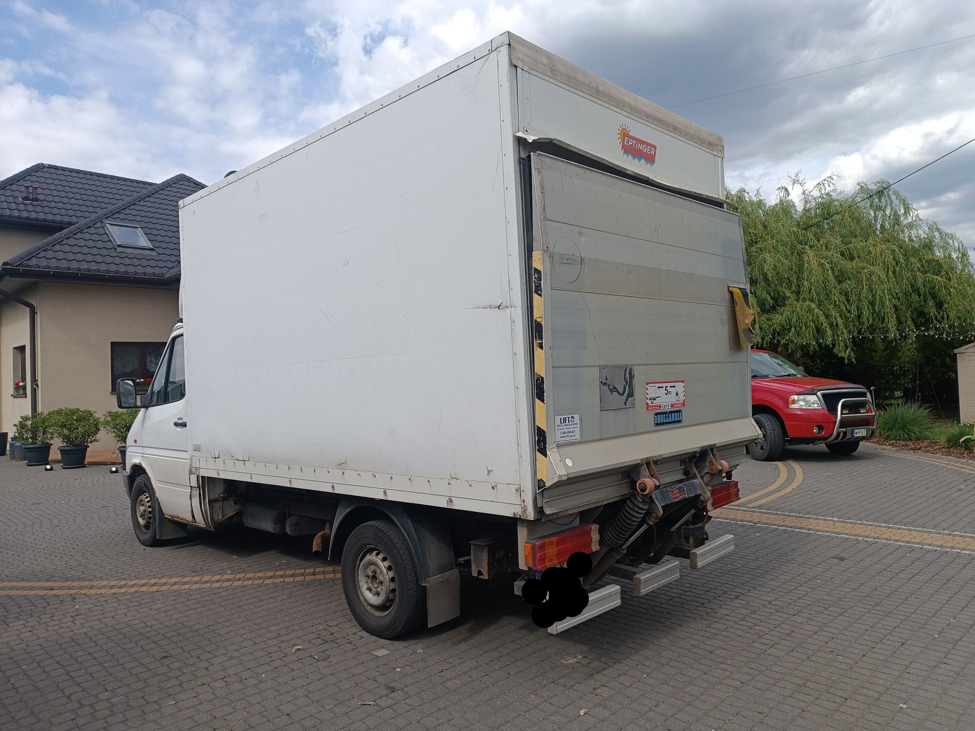 Sprinter 2.9 winda chłodnia 312 zamiana zamienię motocykl quad prl