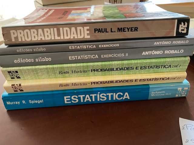 Livros de Estatística