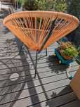 Fotel żyłkowy orange PATIO