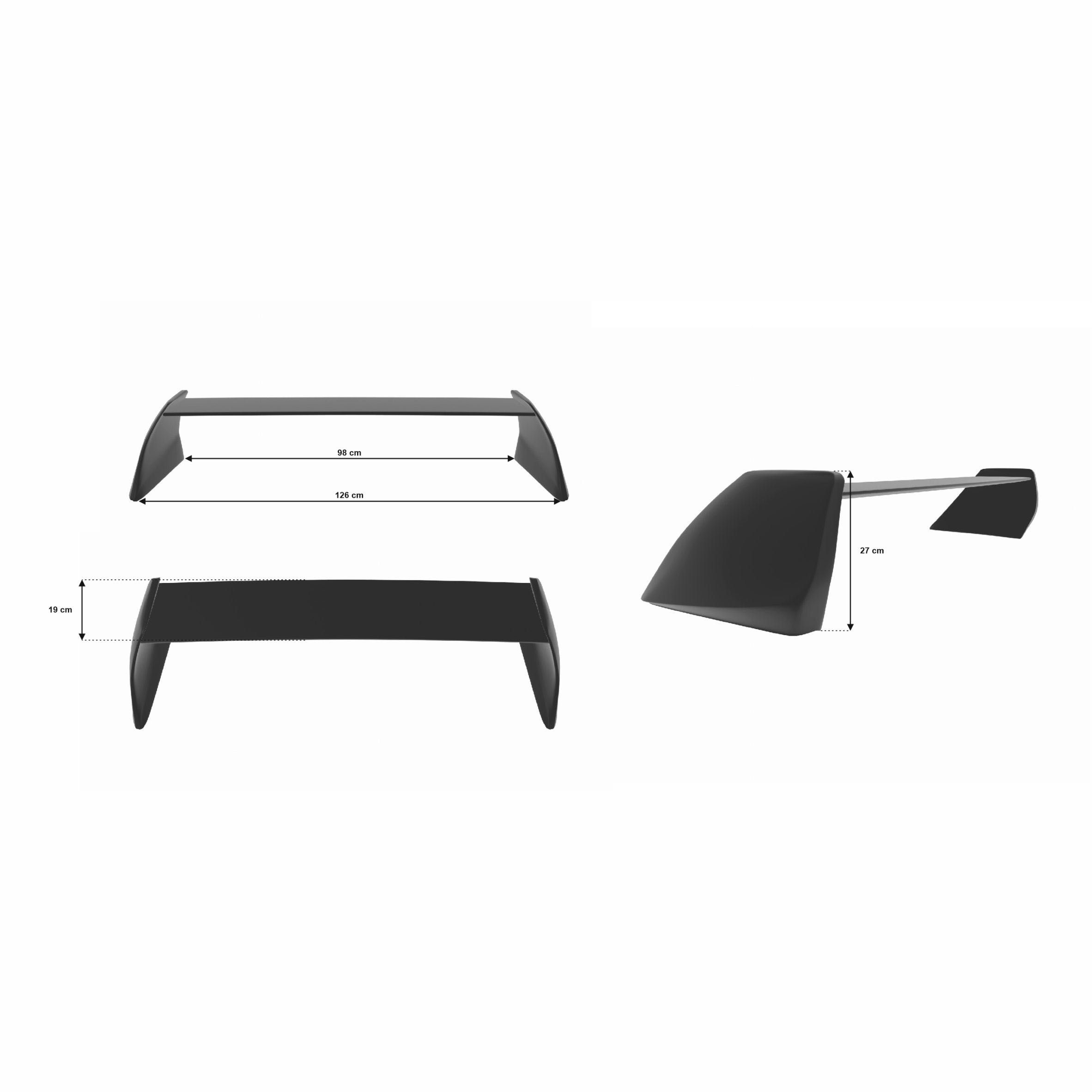 MITSUBISHI Lancer 7 , 8 , 9 Evo Look SPOILER