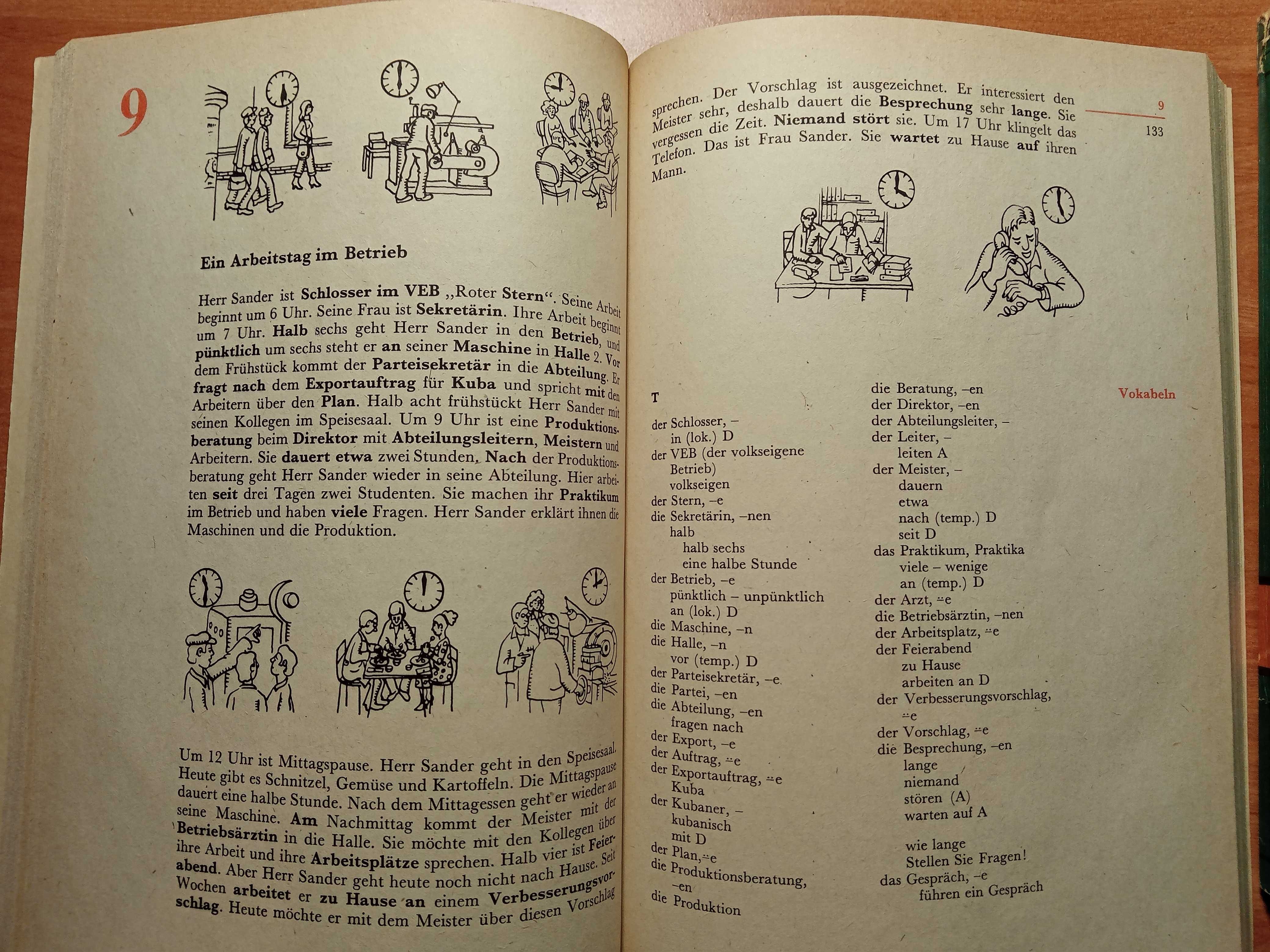 Podręczniki do niemieckiego - gratka dla koneserów - rok wydania 1989