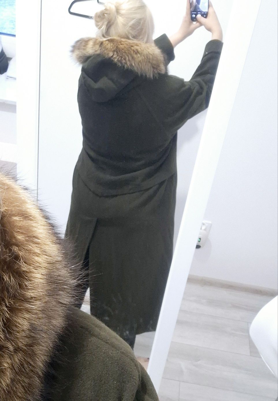 Płaszcz wełna kaszmir 48-50