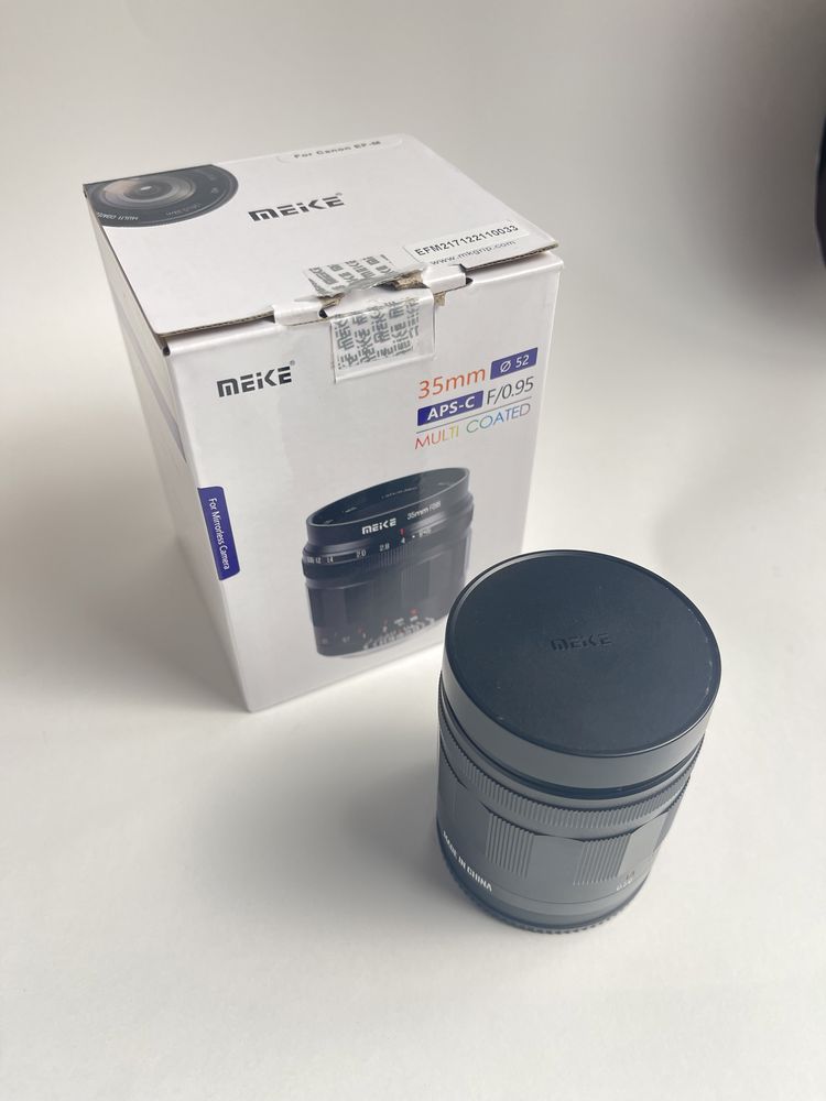 Meike EF-M 35mm f/0,95 *NOVA*