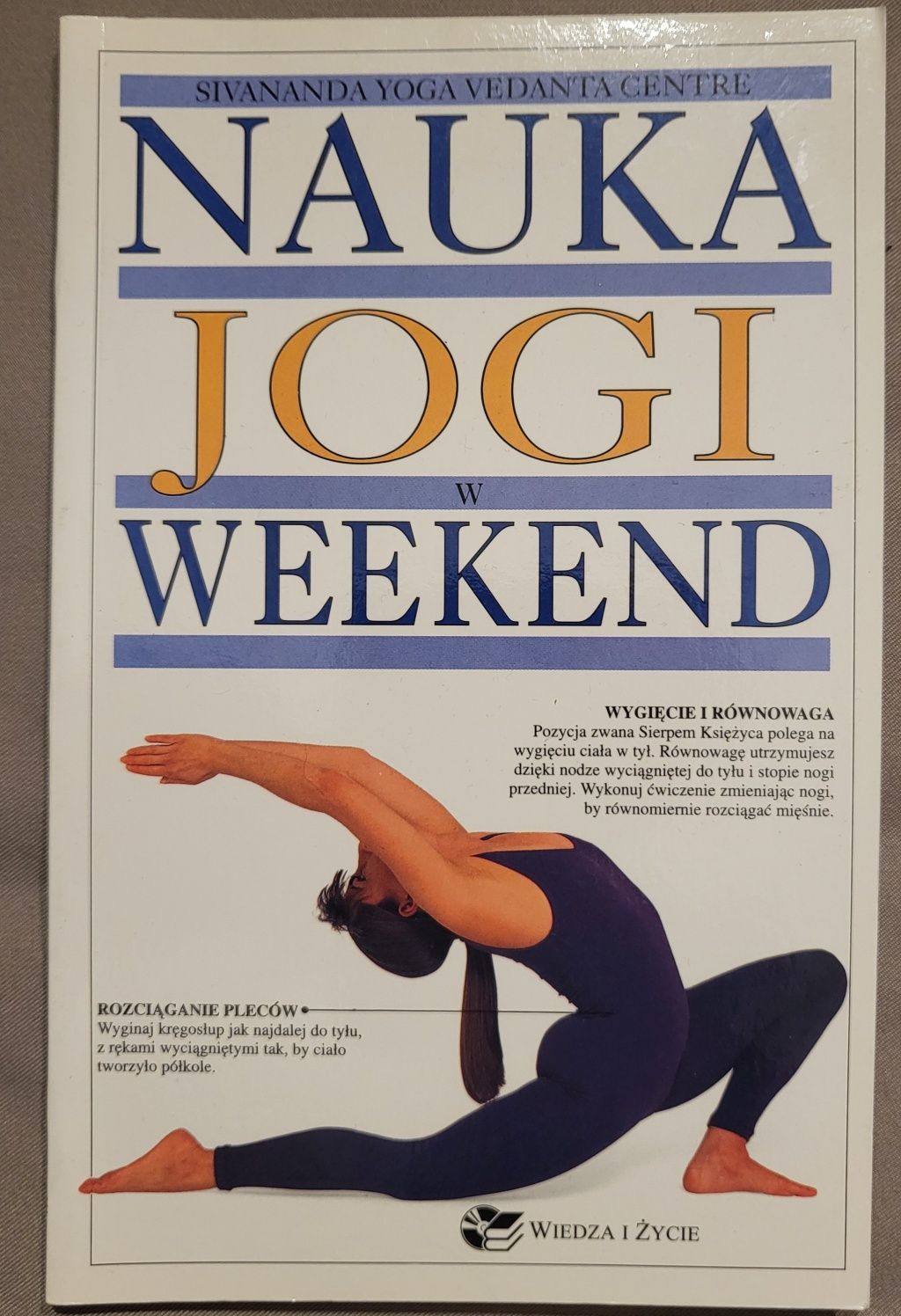 Nauka jogi w weekend.