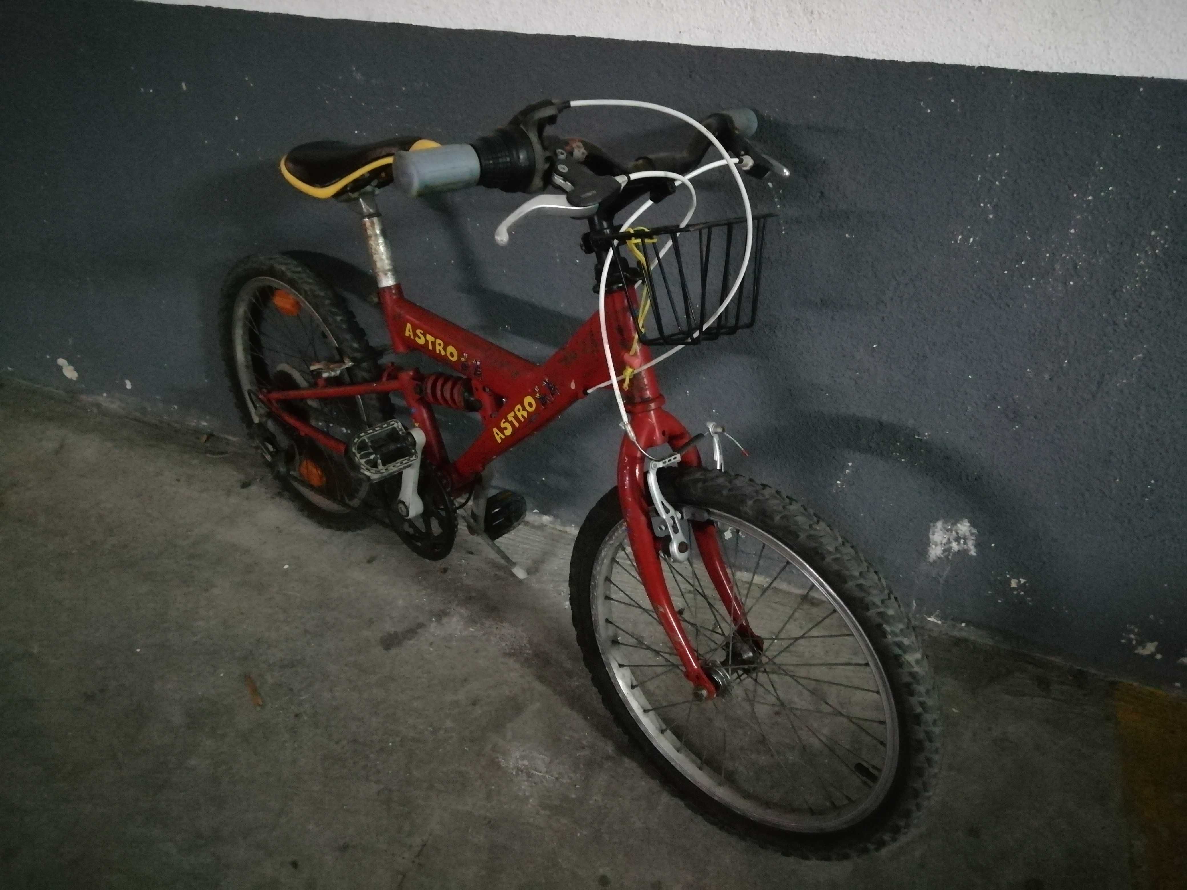 Bicicleta de criança adolescente