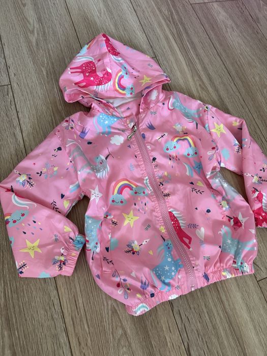 Вітровка легка куртка для дівчинки на зріст 116-120